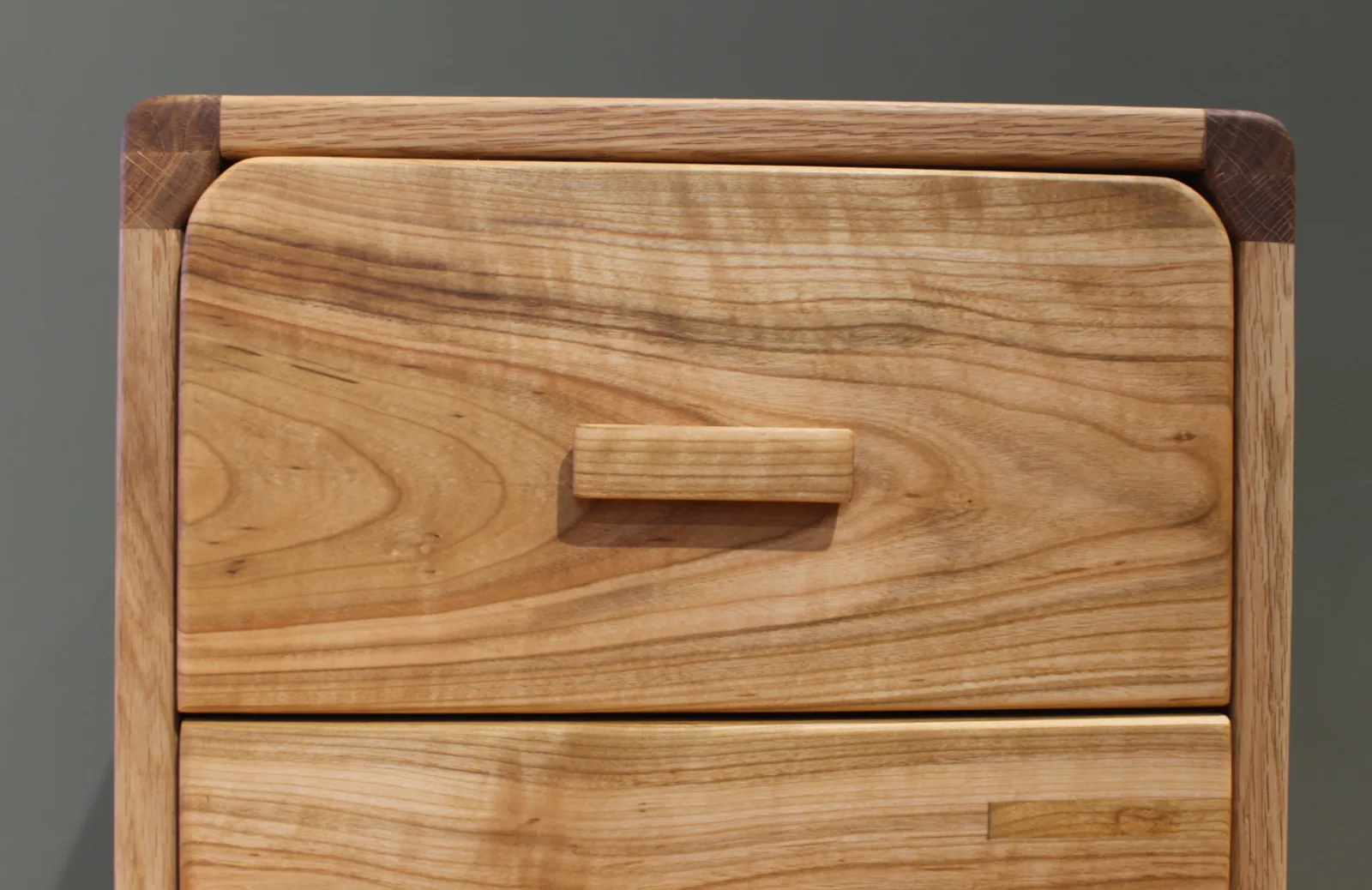 Andvari — cherry pull set into the drawer front