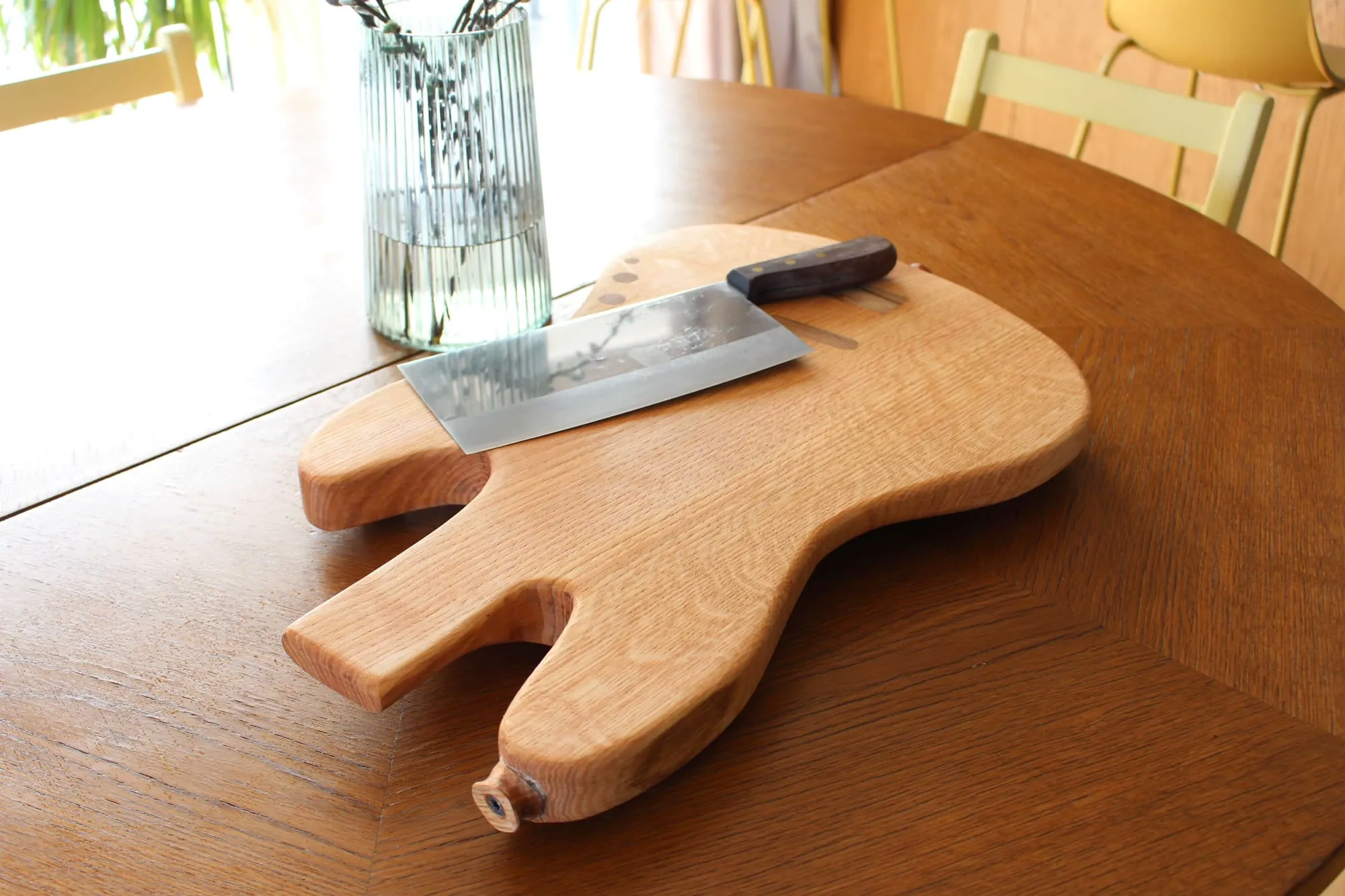 Jazz Bass — with knife