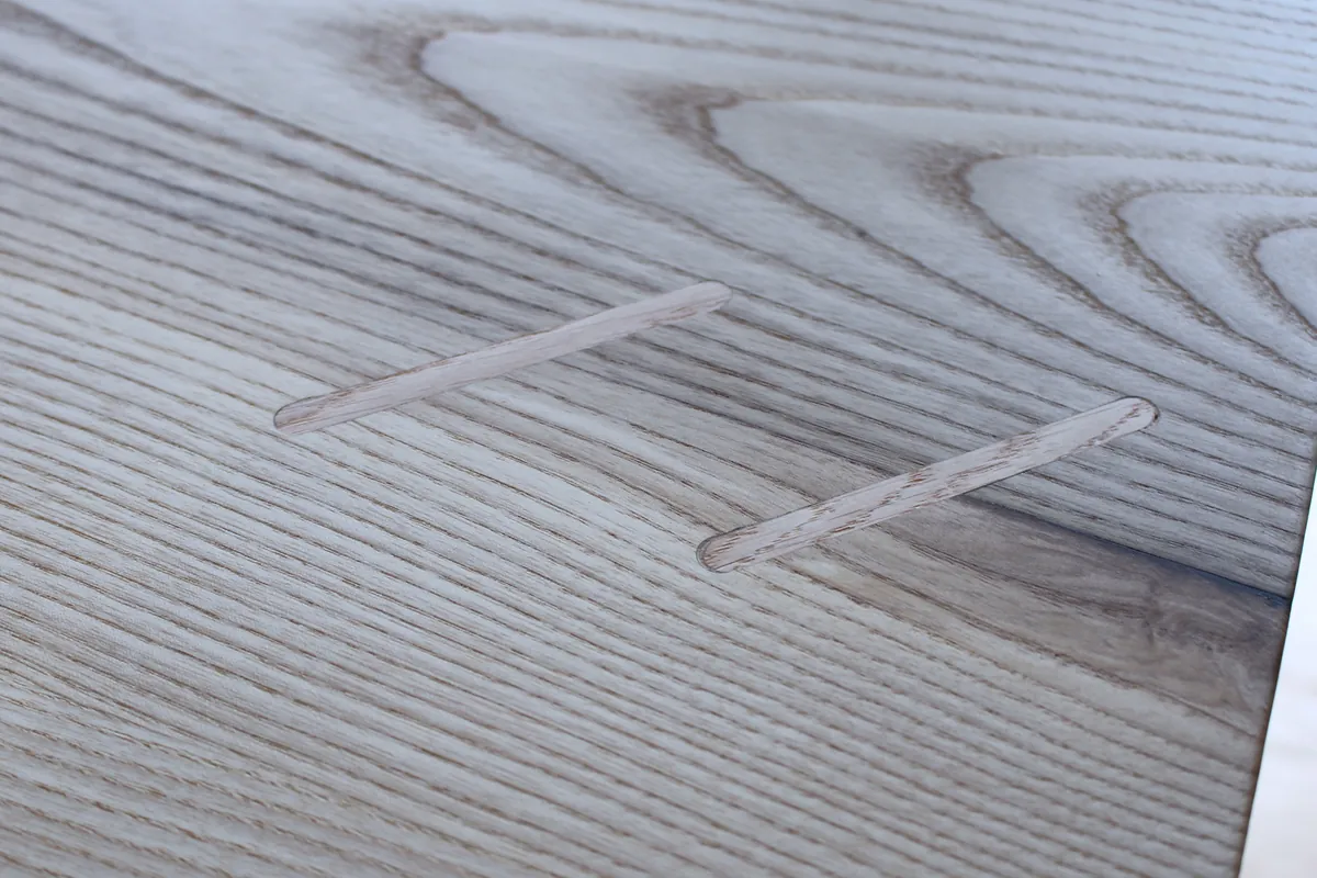 Trinity — butterfly inlay on crack